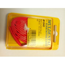 Muldental Krimpkous 9,5 mm Rood