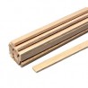 Balsa Houten Lat , 5 x 5 mm , lengte 1 mtr.