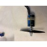 Brushless elector motor met duwprop