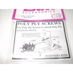 BVM5725 Poly Ply Screws